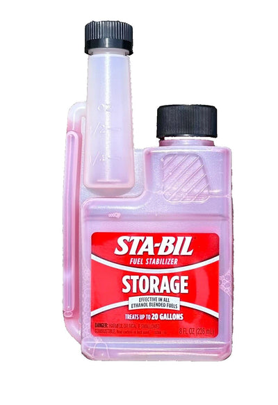 STA-BIL Oil Treatment - Case of 12 Bottles - 8 Ounce Bottles