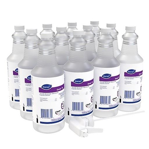 Diversey 4277285 Oxivir TB Disinfectant Cleaner 32 oz Case of 12