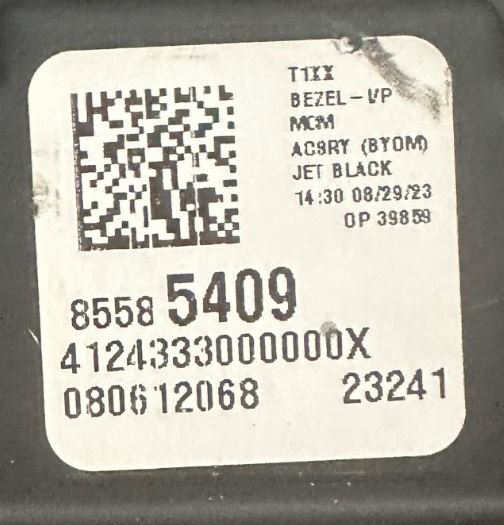 OEM | Radio Audio Display Fits 2022-2023 Silverado 1500 GM 85585409