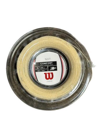 New NXT 16 TENNIS STRING - 200M REEL 1.30 mm 660 ft. by Wilson