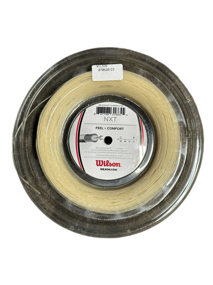 New NXT 16 TENNIS STRING - 200M REEL 1.30 mm 660 ft. by Wilson