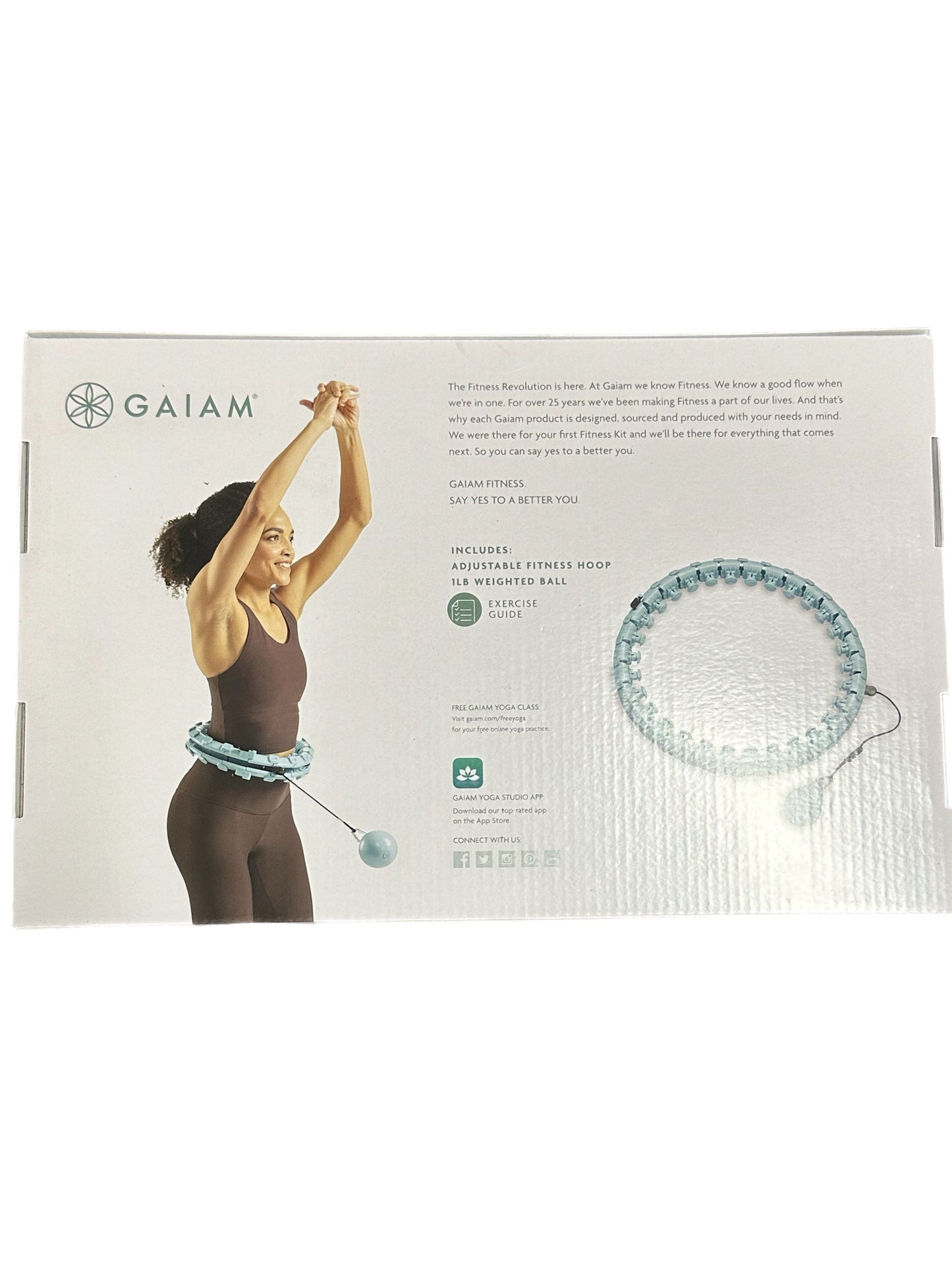 Weighted Fitness Hoop by Gaiam