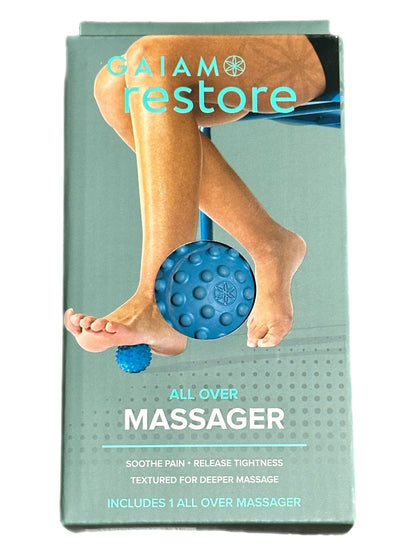 Pair of Gaiam Restore All Over Body Massager - Blue 2 pieces