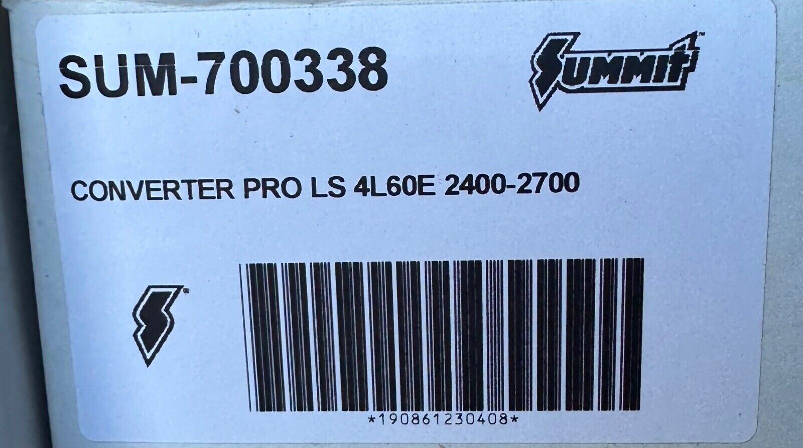 Torque Converter Pro LS 12 Diameter Chevy 4L60E/4L65E/4L70E 2400-2700 Stall Eac"