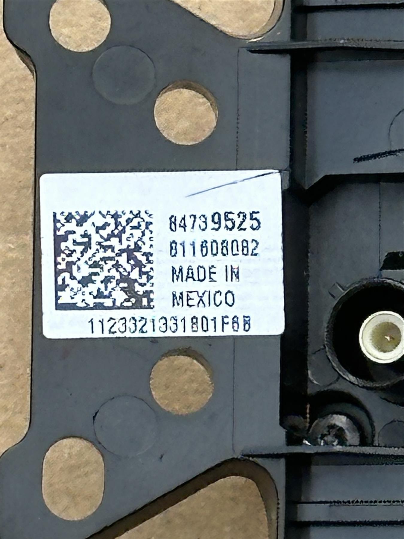 Genuine GM 84739525 Front View Driver Information Camera OEM