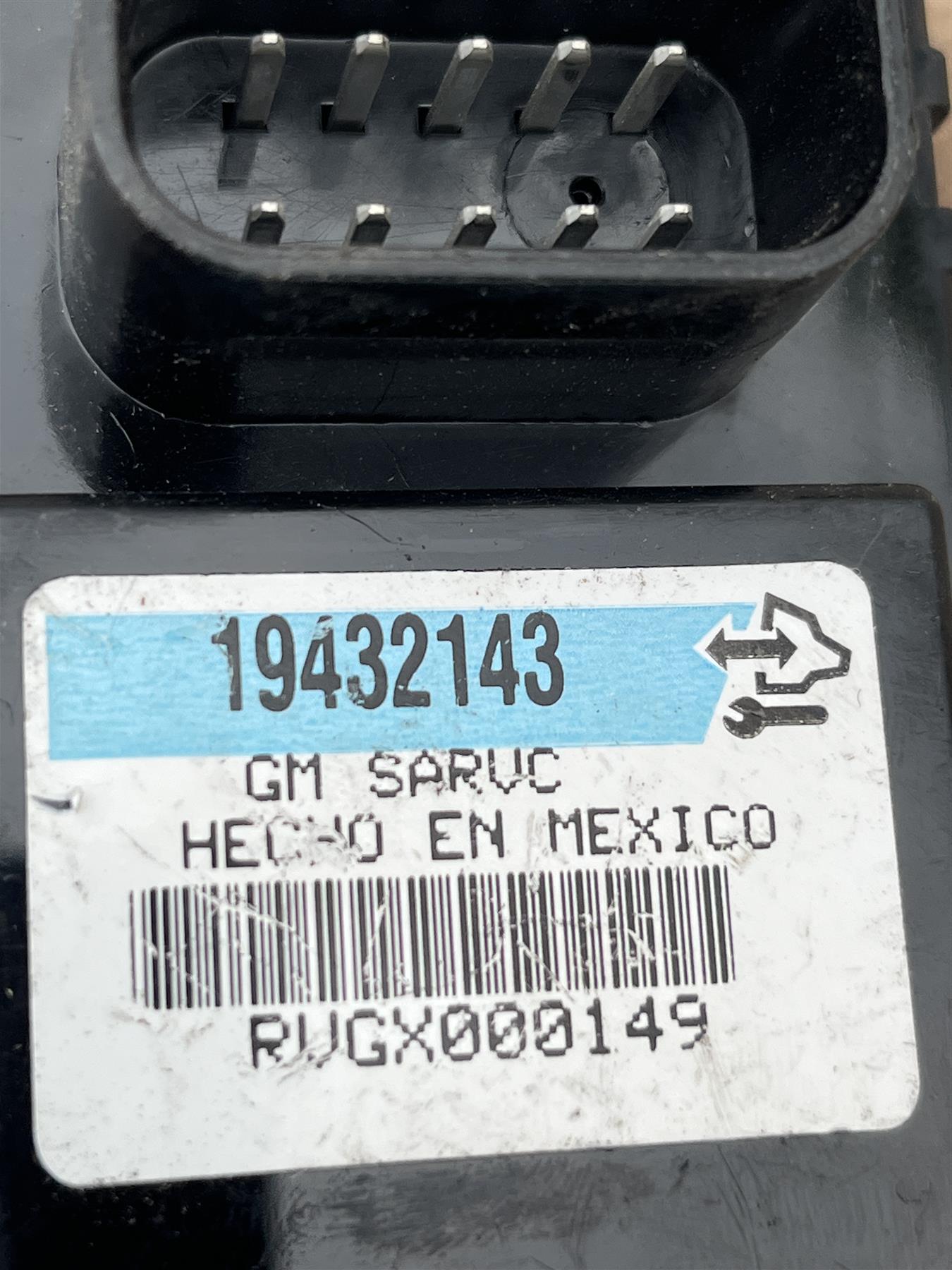 OEM GM 19432143 Generator Battery Control Module