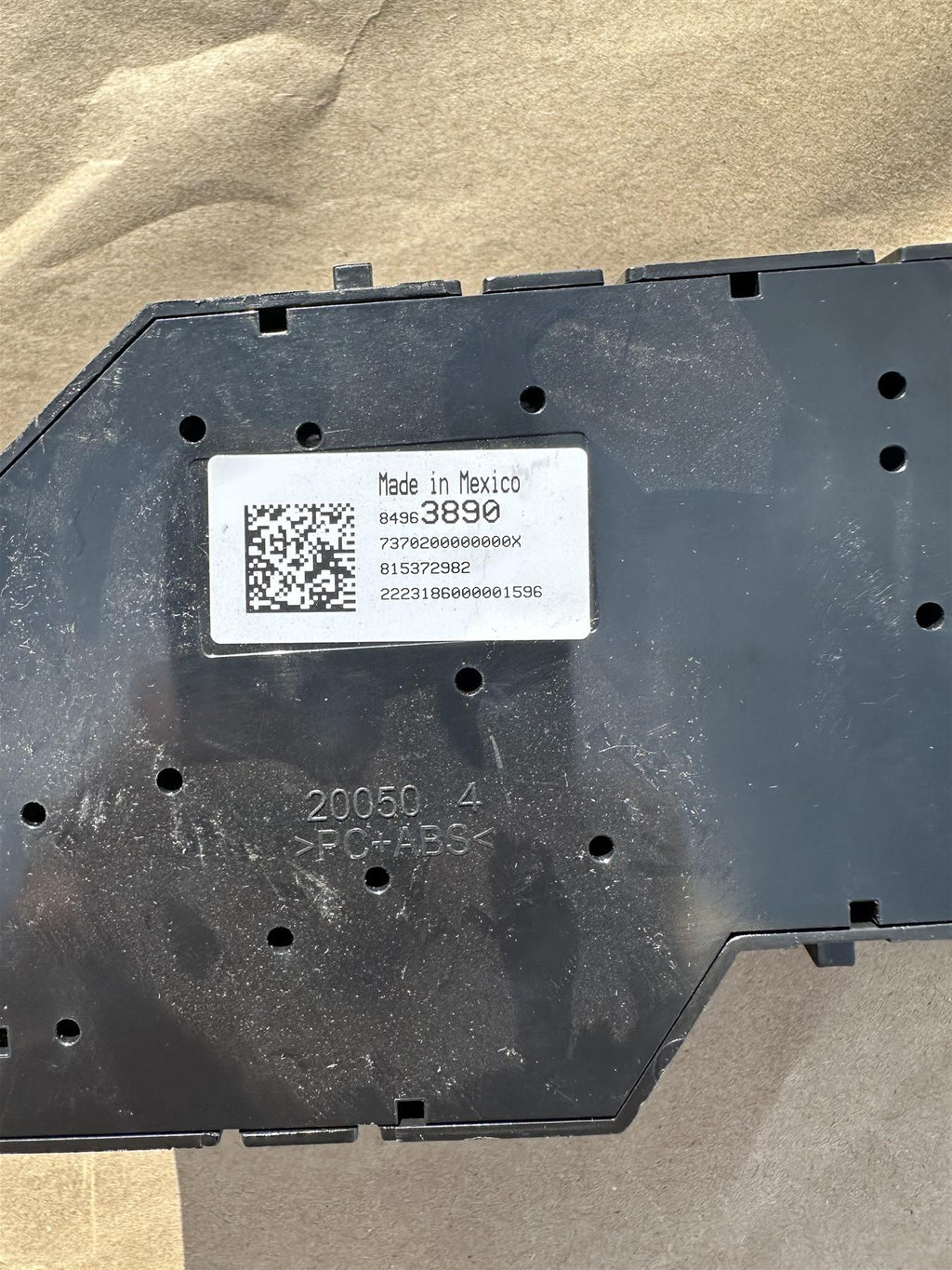 Genuine GM 84963890 Heater & Air Conditioning User Interface Control Panel