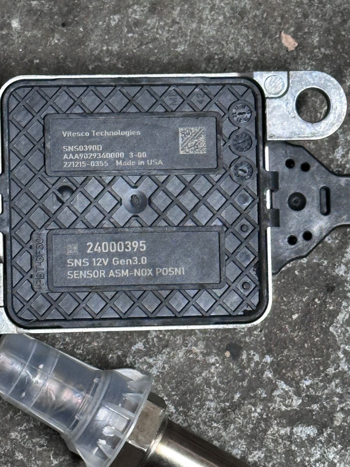 OEM |  Nitrogen Oxide Sensor 24000039 Colorado Canyon 2.8L L4 Diesel 2016-2019