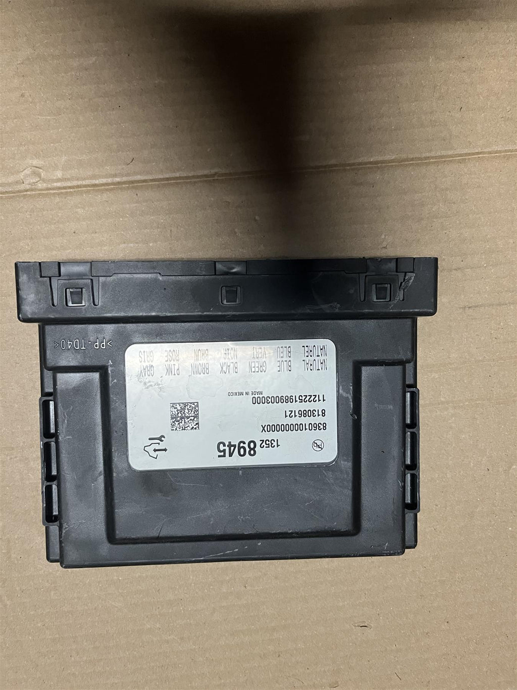 OEM GM 13528945 Module Body Control 2017-2019 Cadillac ATS CTS Silverado Sierra