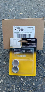 Prime-Line Finger Closet Pull, 3/4 In. x 5/16 In., Satin Nickel N7200 Lot of 6
