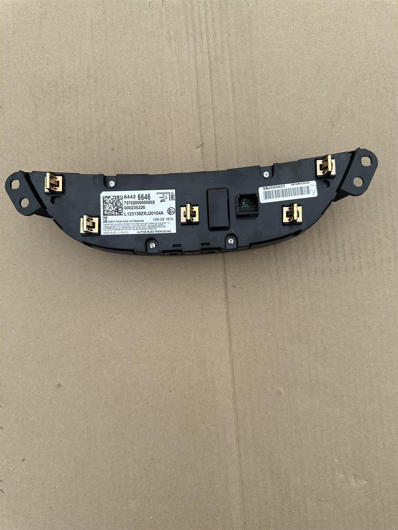 ACDelco GM 84426646 HVAC Control Panel OEM Genuine Replacement