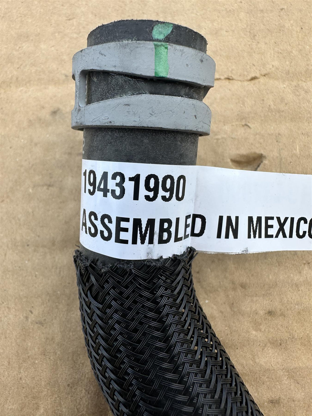 Genuine GM 19431990 Heater Inlet Hose 2001-2005 GM