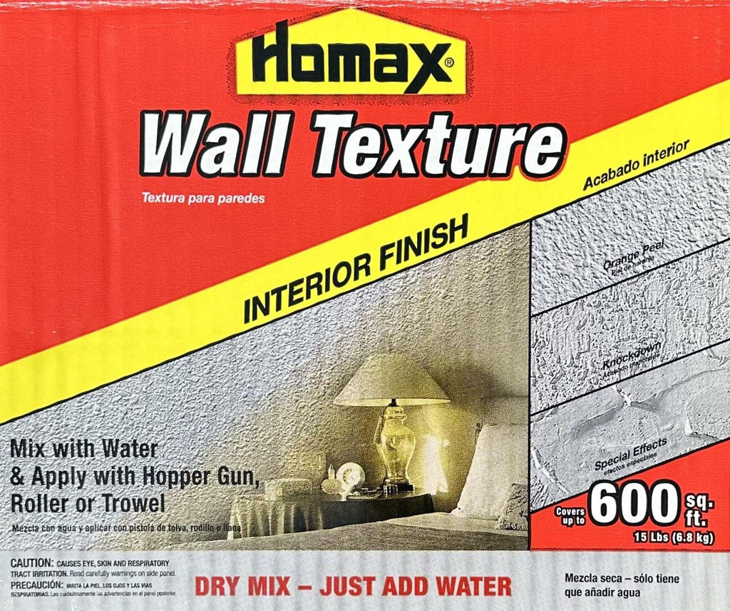 Homax Pound(s) White Multiple finishes Dry mix Wall Texture Sprayer