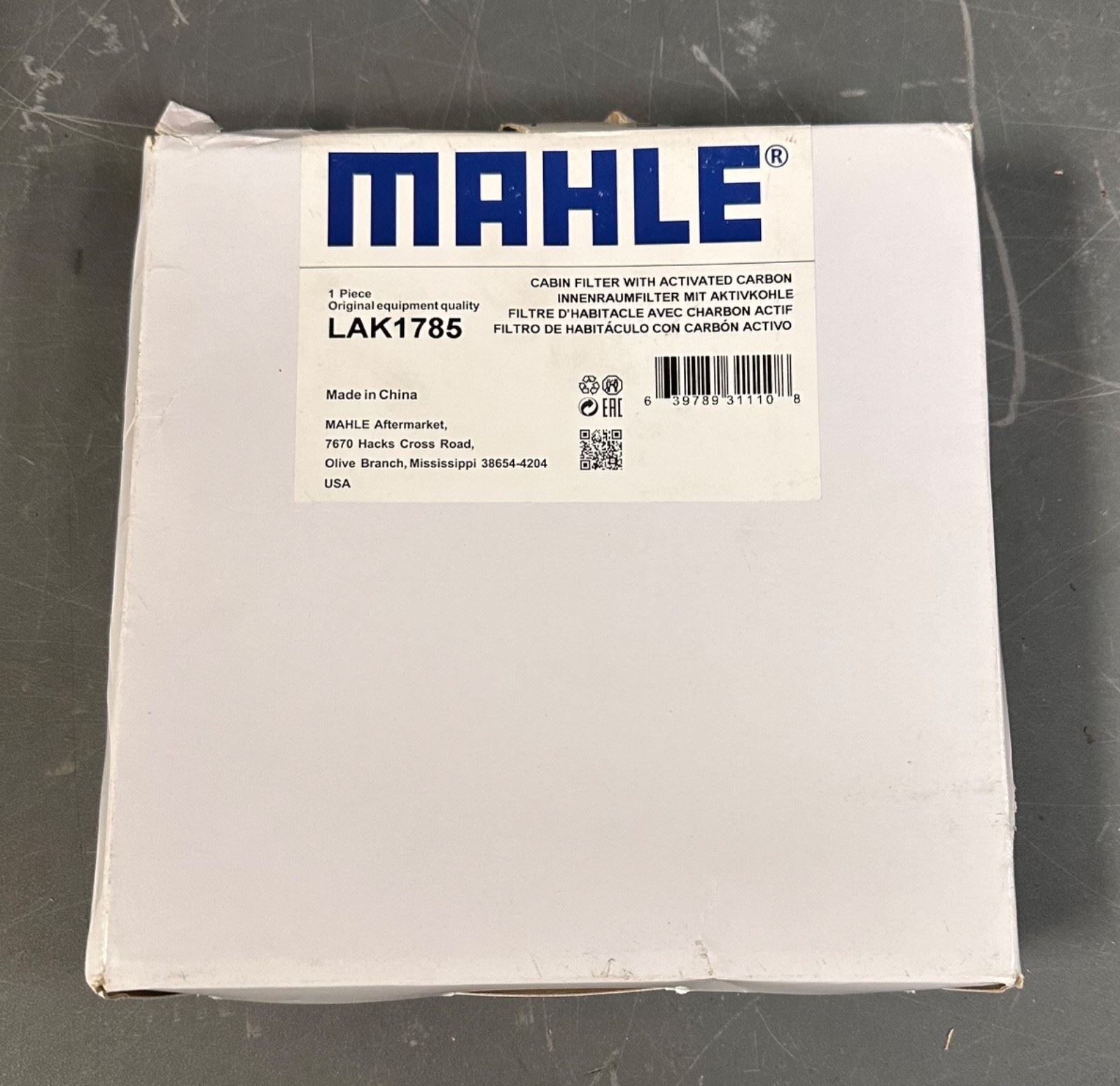 Cabin Air Filter Mahle LAK 1785 fits Various Mercedes GLE