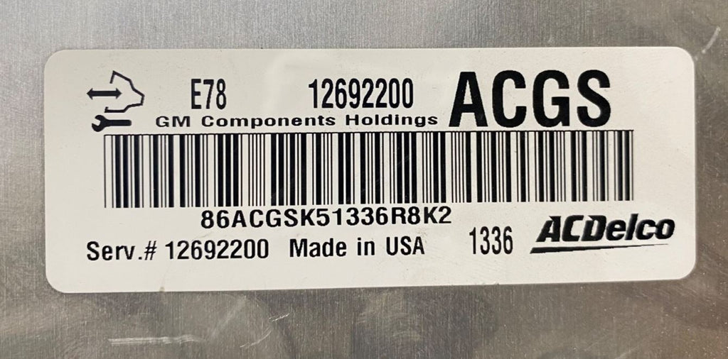 OEM | Engine Control Module fits 2012-2016 Cruze GM 12692200