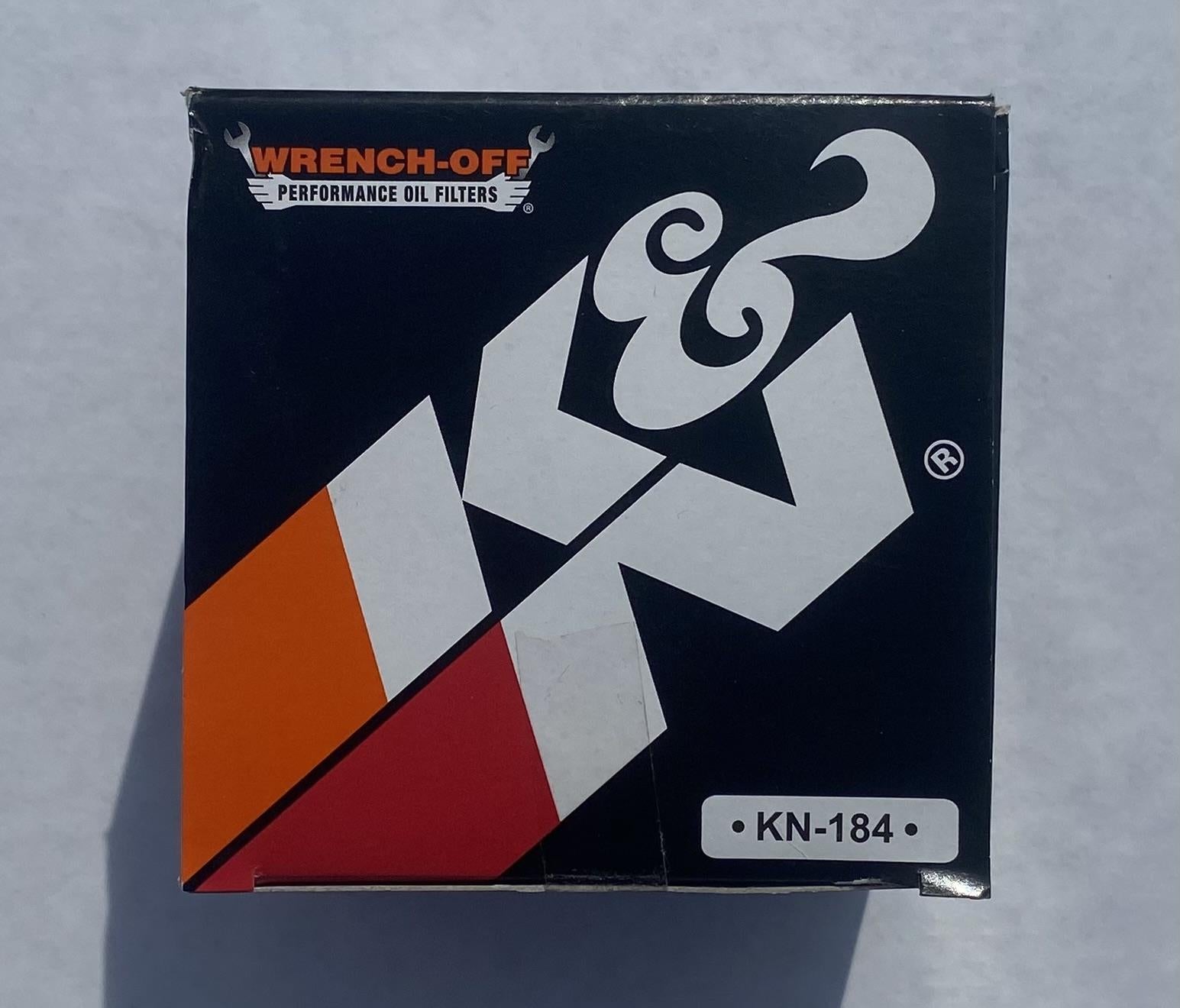 K&N KN-184 Oil Filter for Aprilia Scarabeo/Piaggio 500 2007-2015
