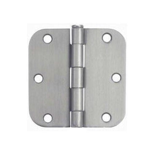 New Lot of 3 Cosmas Door Hinge Satin Nickel 3-1/2" with 5/8" Radius Corner 37557