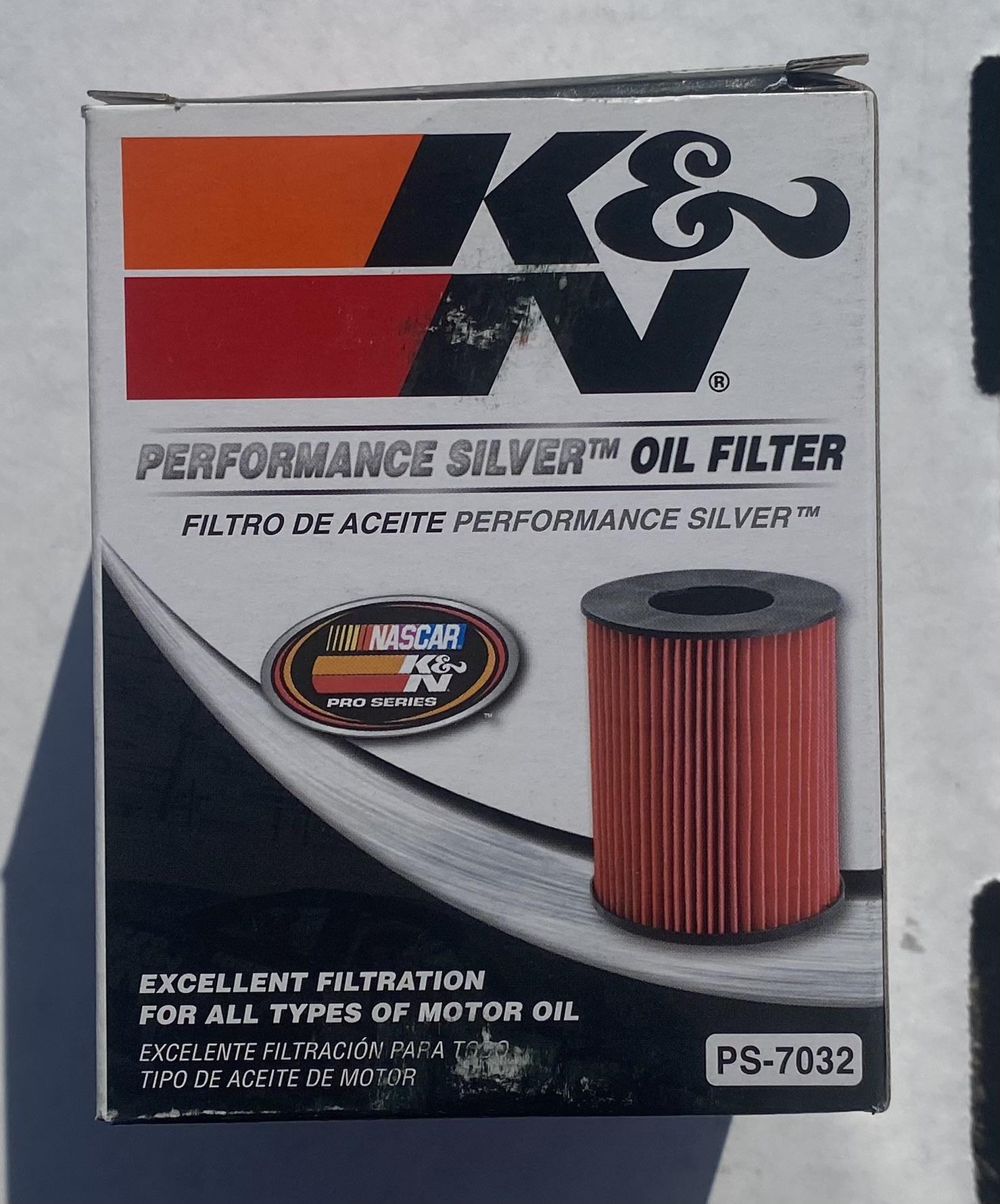 K&N PS-7032 Oil Filter for Porsche 911/Cayenne/Macan 2008-2019