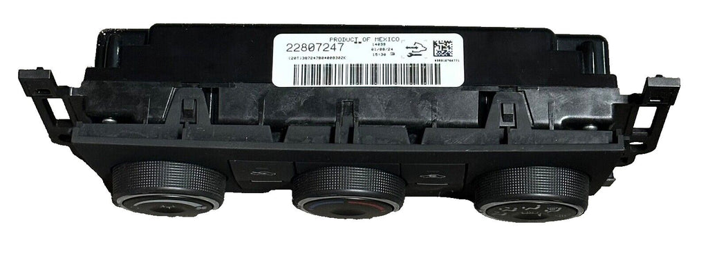 OEM | HVAC Dash Temperature Control Panel Unit 22807247 GM Trucks