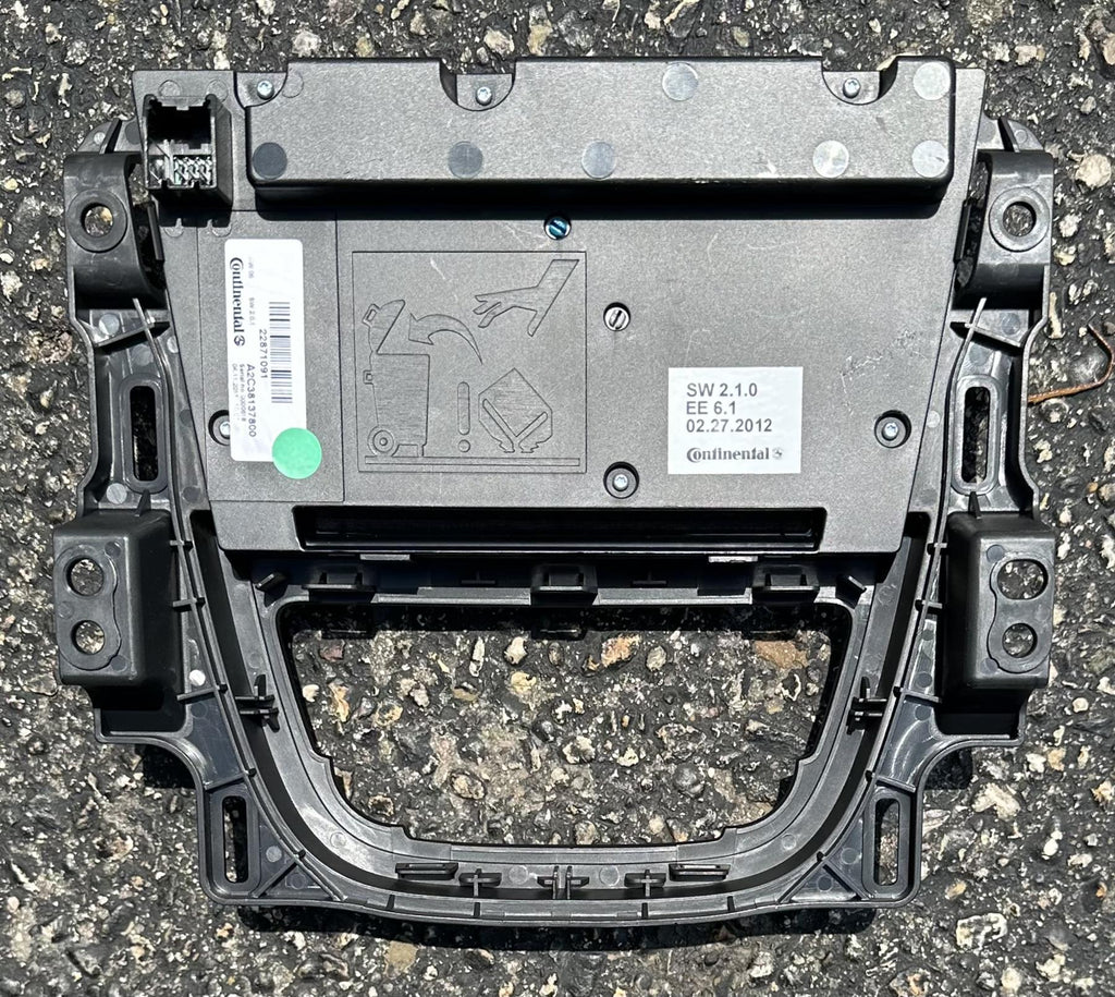 OEM | HVAC Climate Control Unit Fits 12-13 Verano GM 22871091