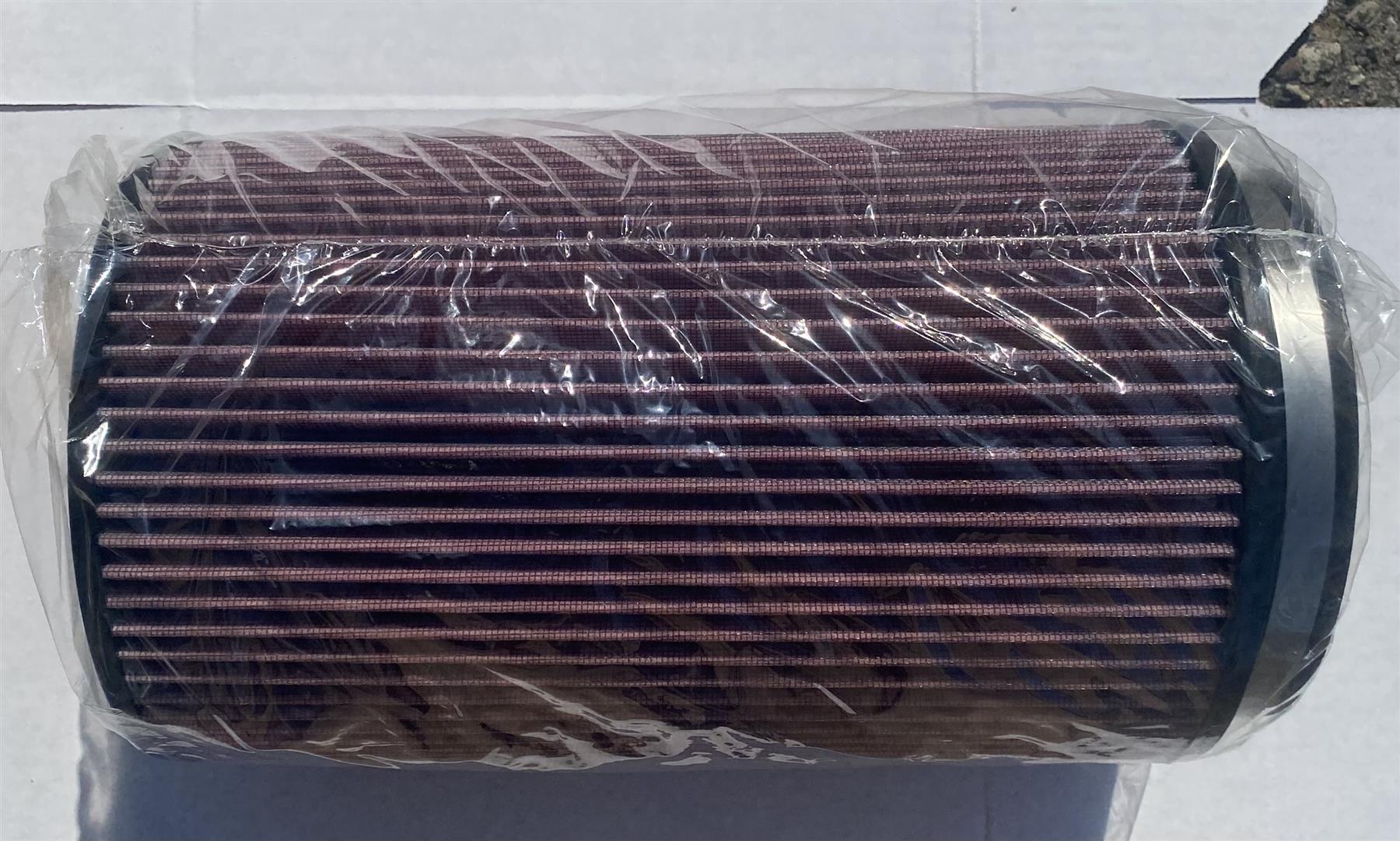 K&N RU-3040 Universal Air Filter for 6 in Intake Applications
