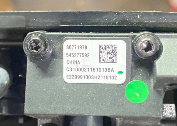 OEM | Rear View Camera fits 2022 - 2024 Buick Enclave GM 86771978
