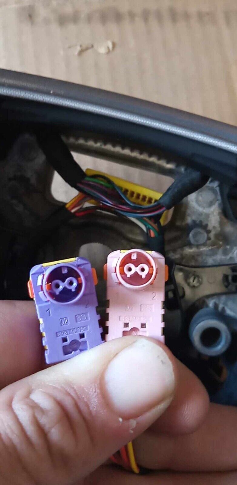 OEM 19-22 GMC Sierra 1500 Black Leather Steering Wheel 84946331