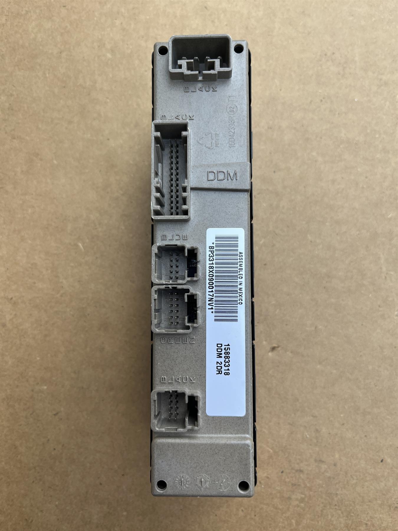 Genuine GM 15883318 Front Left Master Power Window Door Lock Switch