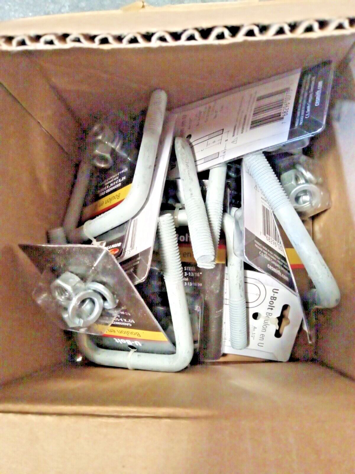 C.E. Smith Galvanized U-bolt 12 pack 15283GA