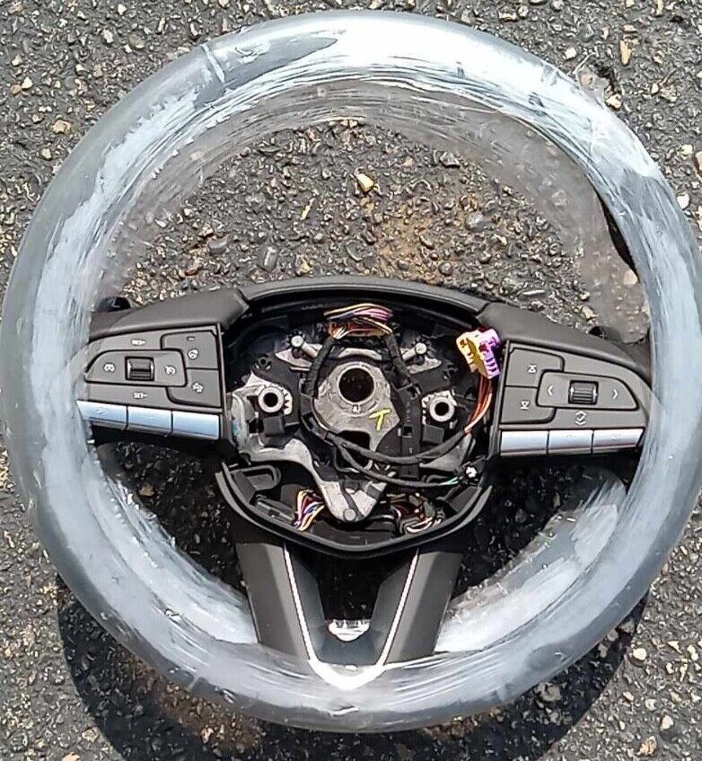 2020-2022 CADILLAC CT4 BLACK STEERING WHEEL W/HEAT COLLISION WARNING 84756005