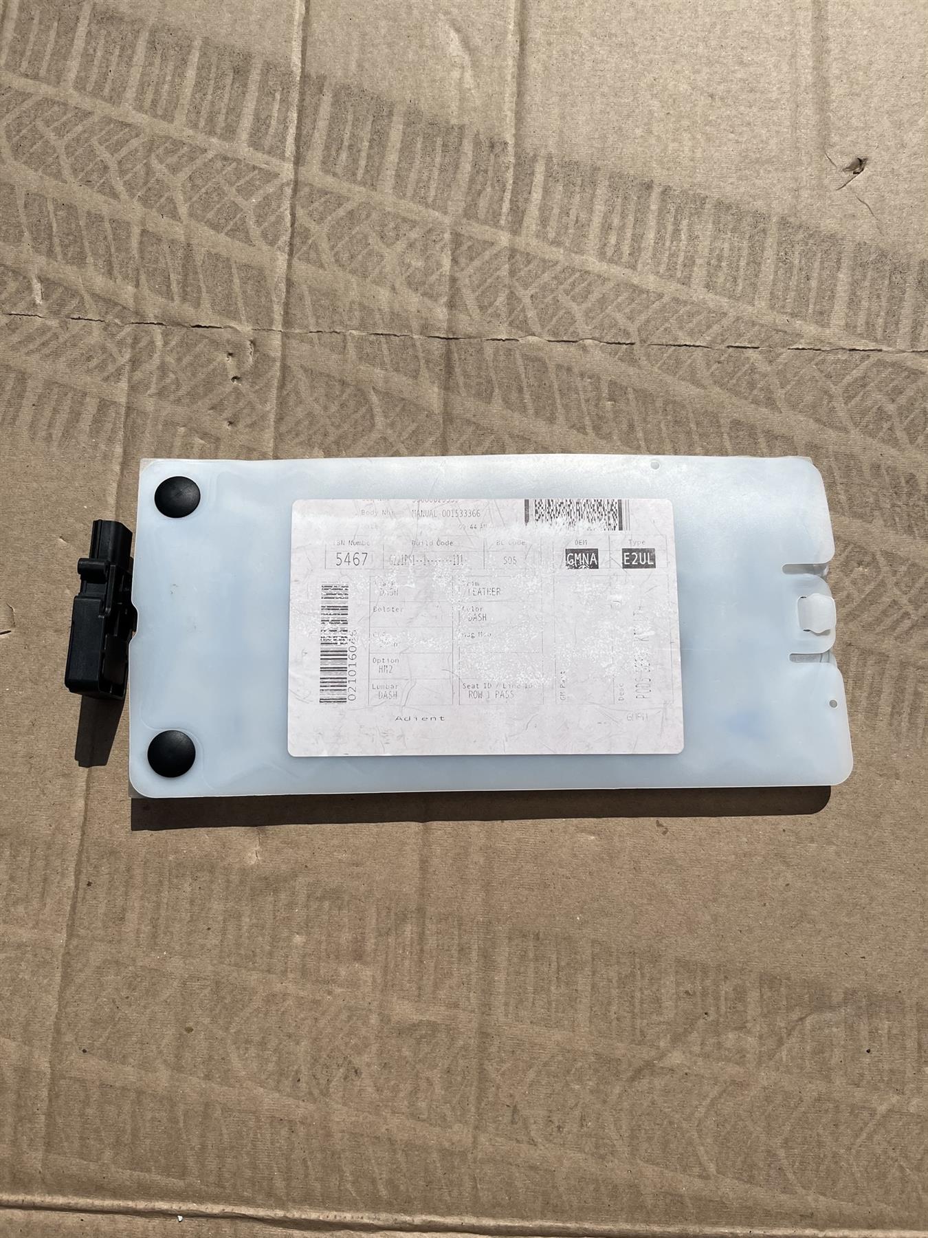 GM OEM Right Front Seat Lumbar Support Pad 84580479 XT4