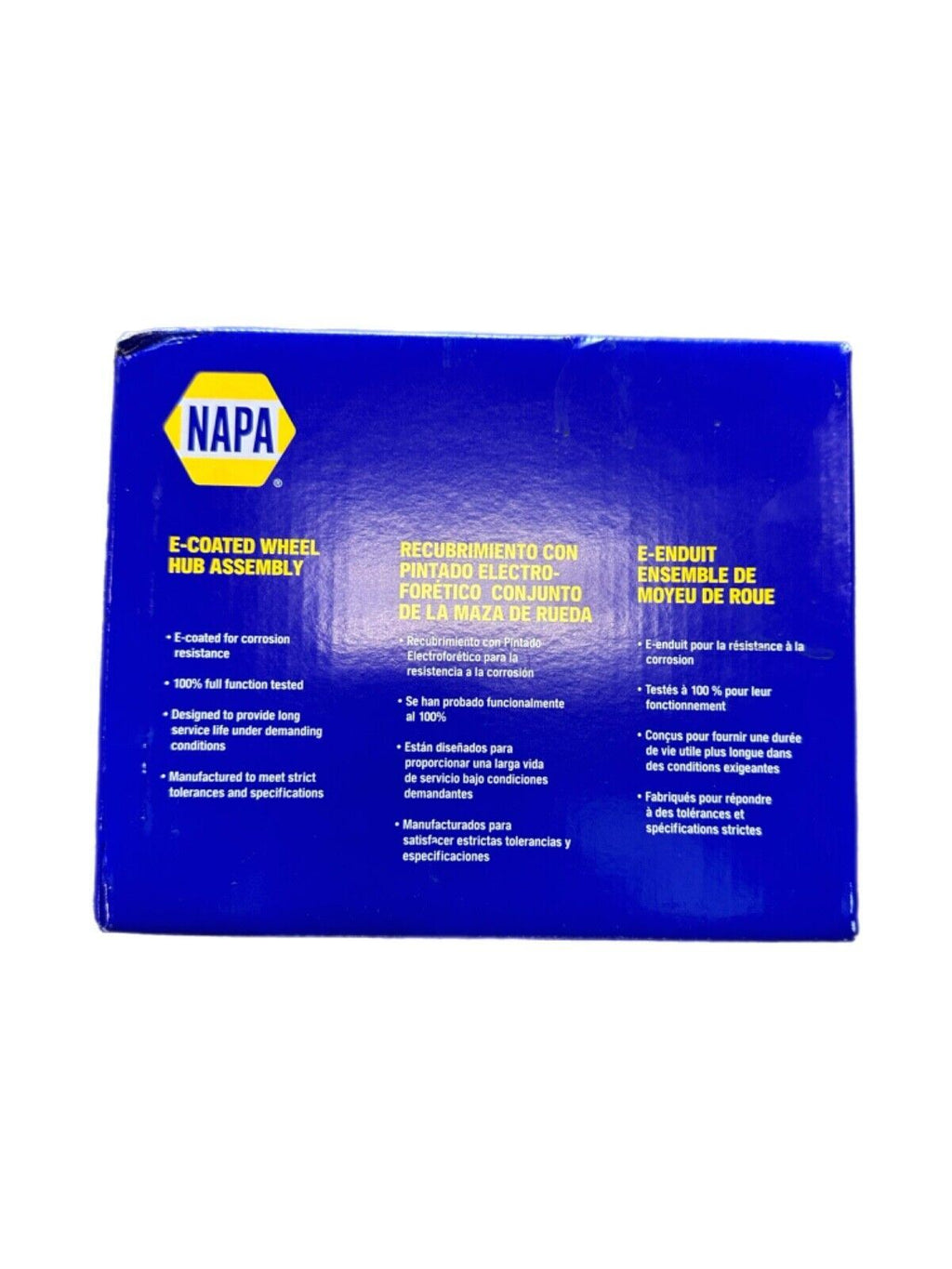 New NAPA Bearing And Hub Assembly NBR930745 Rectangular Flange