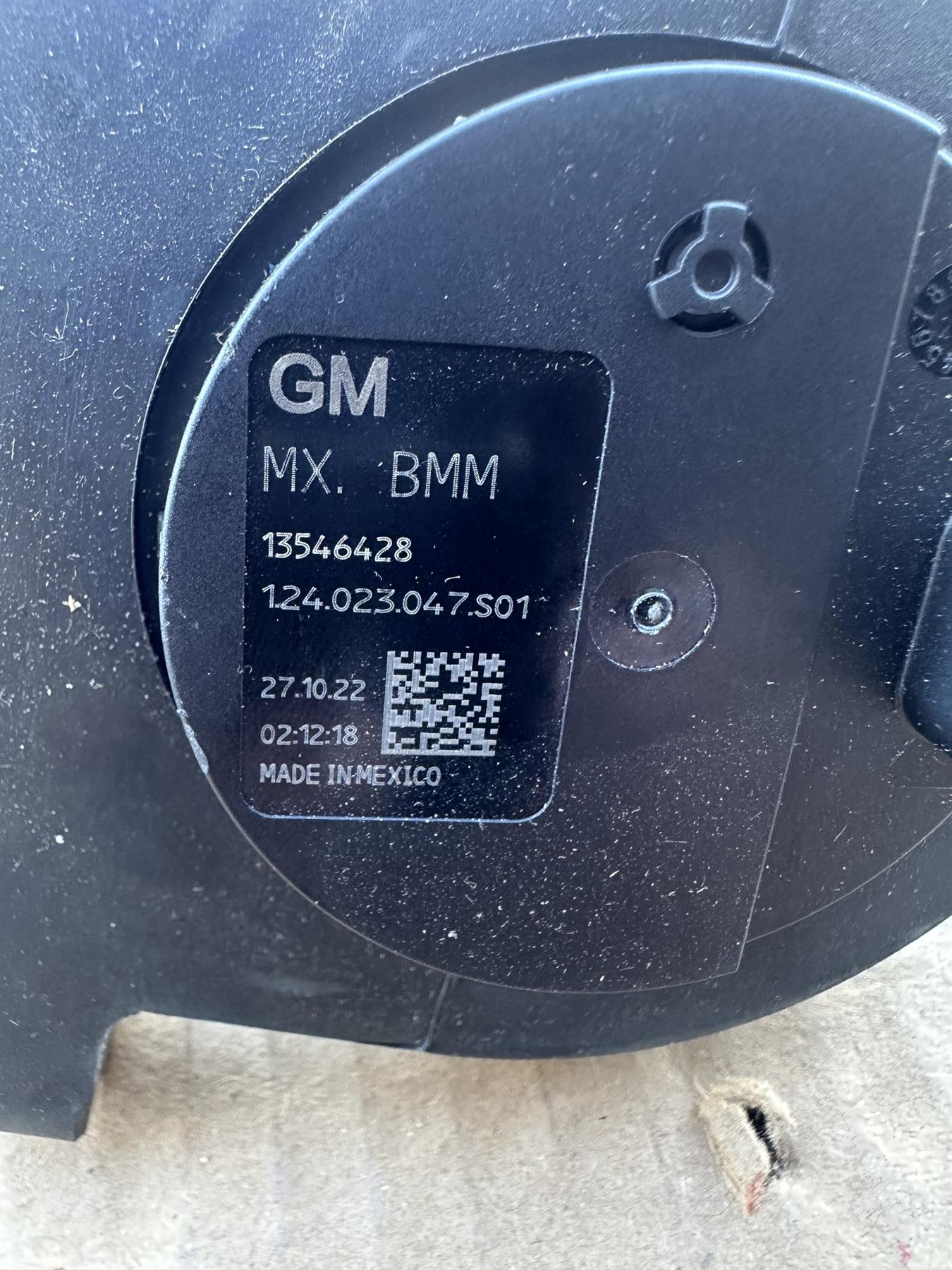 Genuine GM 13551855 Auxiliary Water Pump Replaces 13546428 OEM