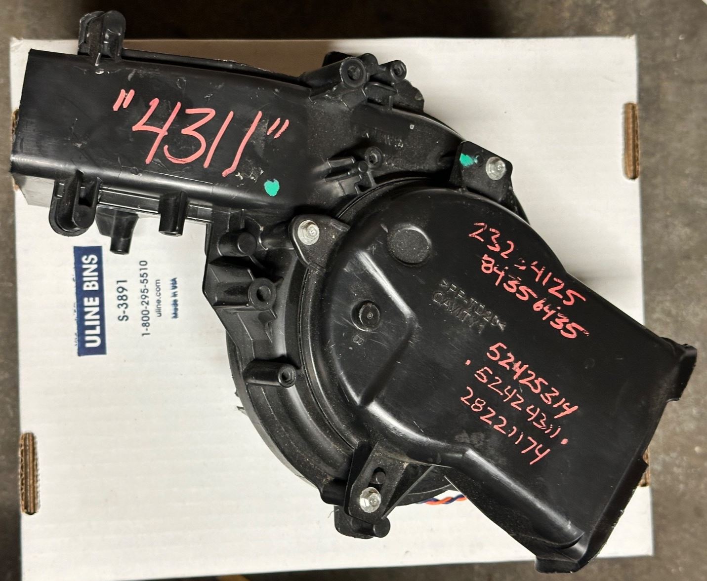 OEM | CENTER CONSOLE AC HEATER BLOWER HOUSING fits 2017 - 2025 CADILLAC XT5