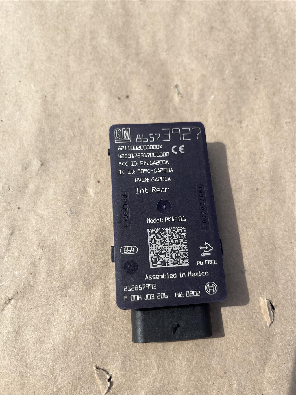 Genuine GM Transceiver Module 86573927 Blazer EV Equinox EV Sierra EV OEM