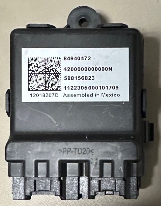 OEM | Heater Seat Module Fits 2023-2024 Terrain GM 84940472