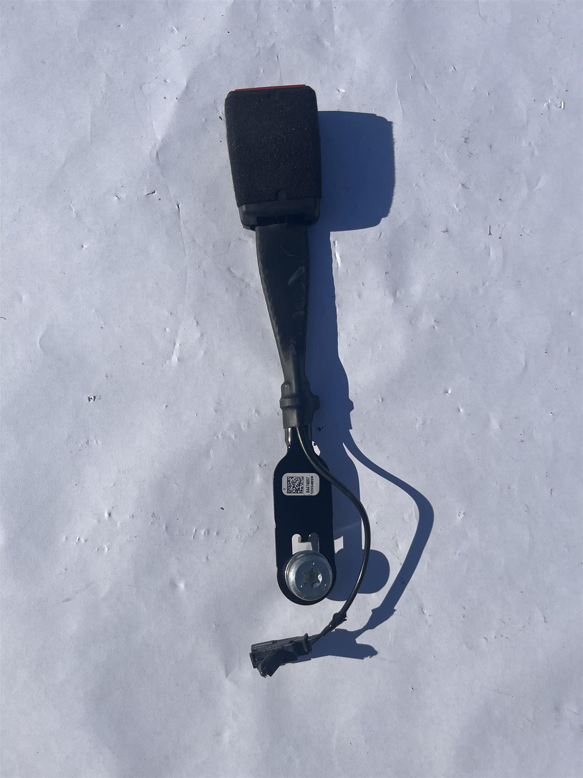 Genuine GM Rear Seat Belt Buckle 84474897 OEM Safety Restraint Assembly