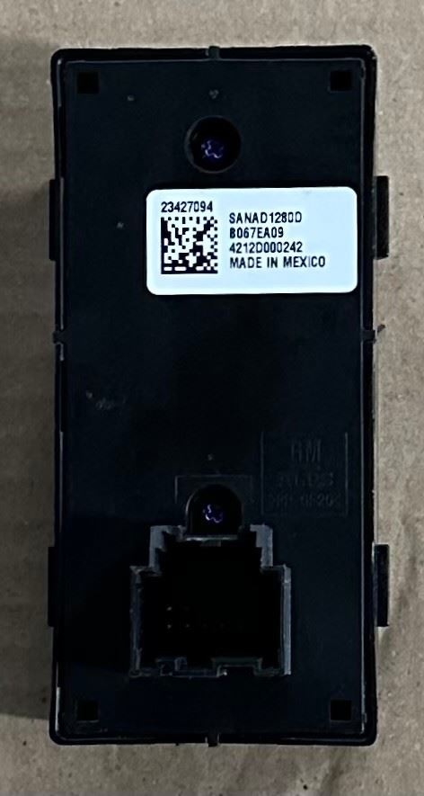 OEM | Front Window Switch Assembly Fits 2014-2020 Suburbans & Trucks GM 23427094
