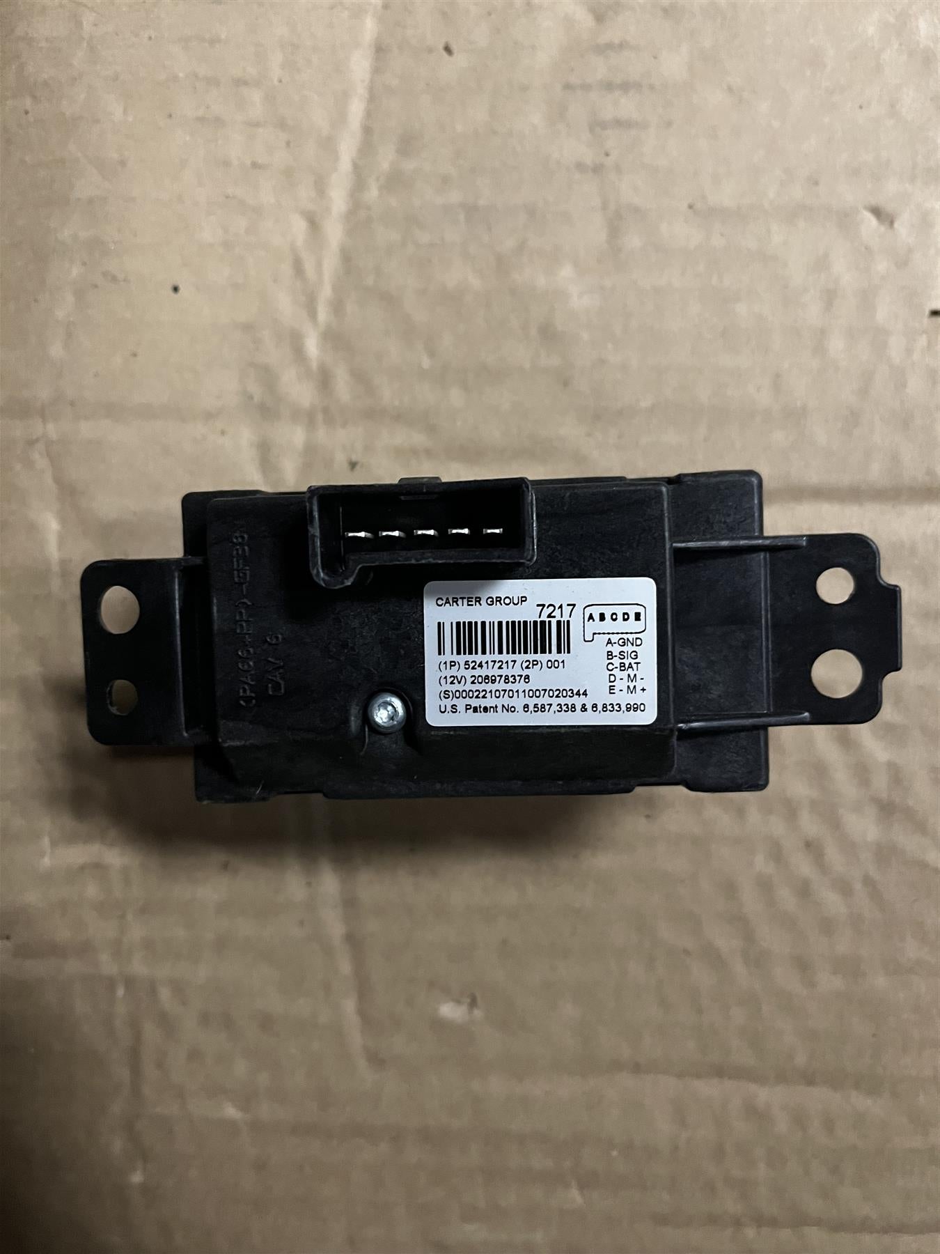 Genuine GM 52417217 HVAC Blower Control Module
