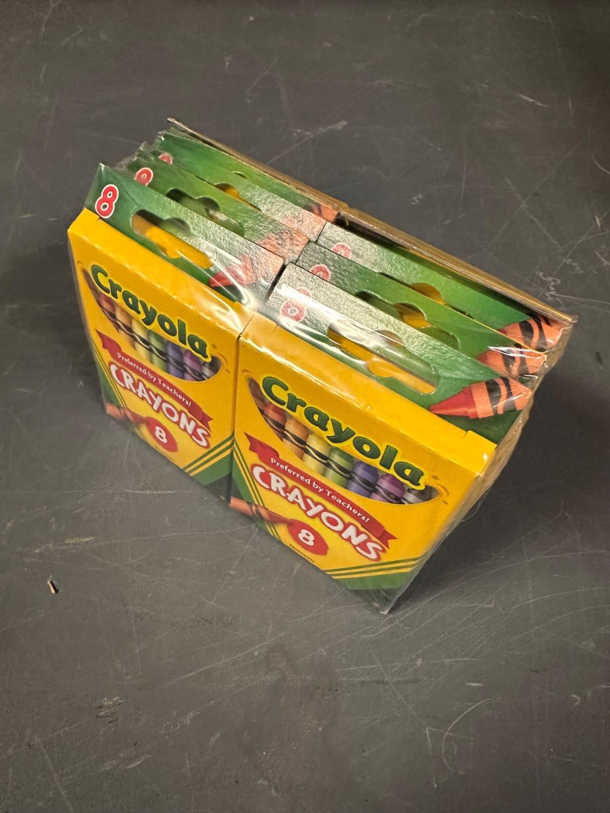 Crayola Classic Crayons 8 Primary Multicolor Crayons Case of 40 Retail Ready