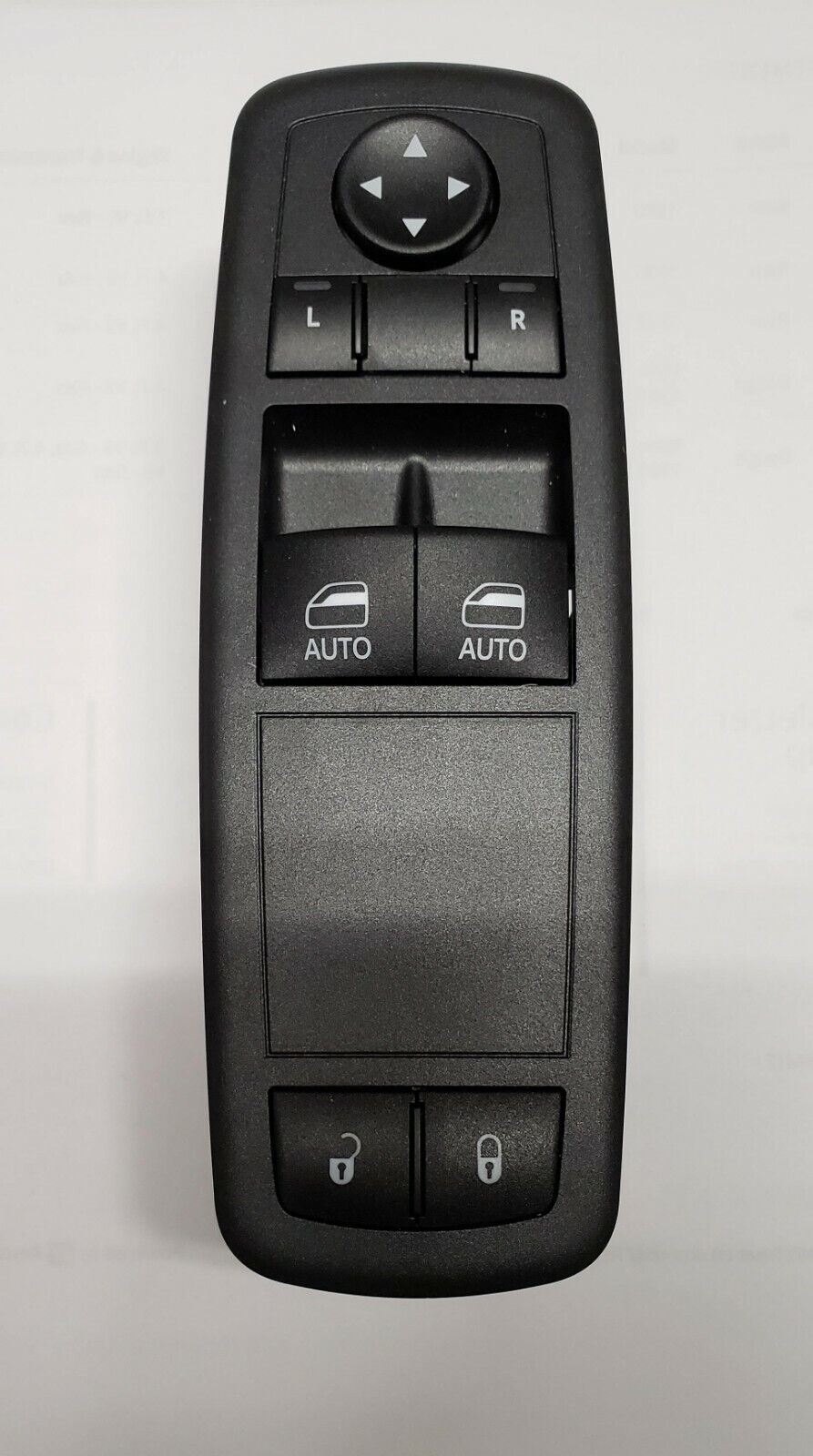 Left Front Door Switch And Bezel 68382476AB Fits 2019-22 Ram 2500, 3500 Vehicles