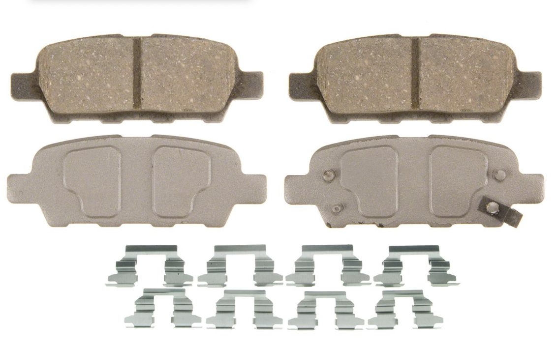 Wagner ThermoQuiet PD1288 Rear Brake Pad Set for Nissan Altima 2007-2018