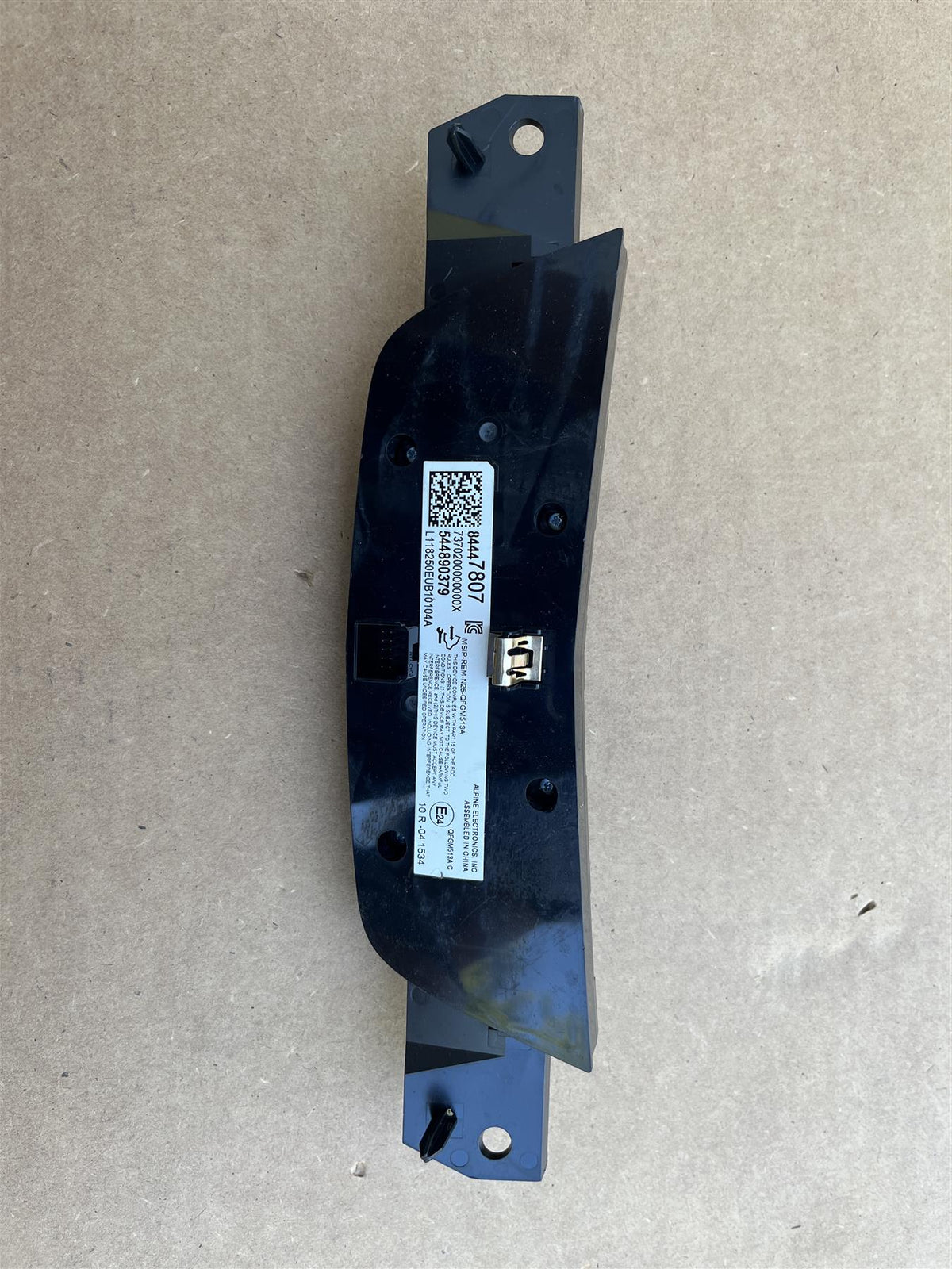 Genuine GM 84447807 Cadillac CT6 XT5 HVAC Climate Control Panel