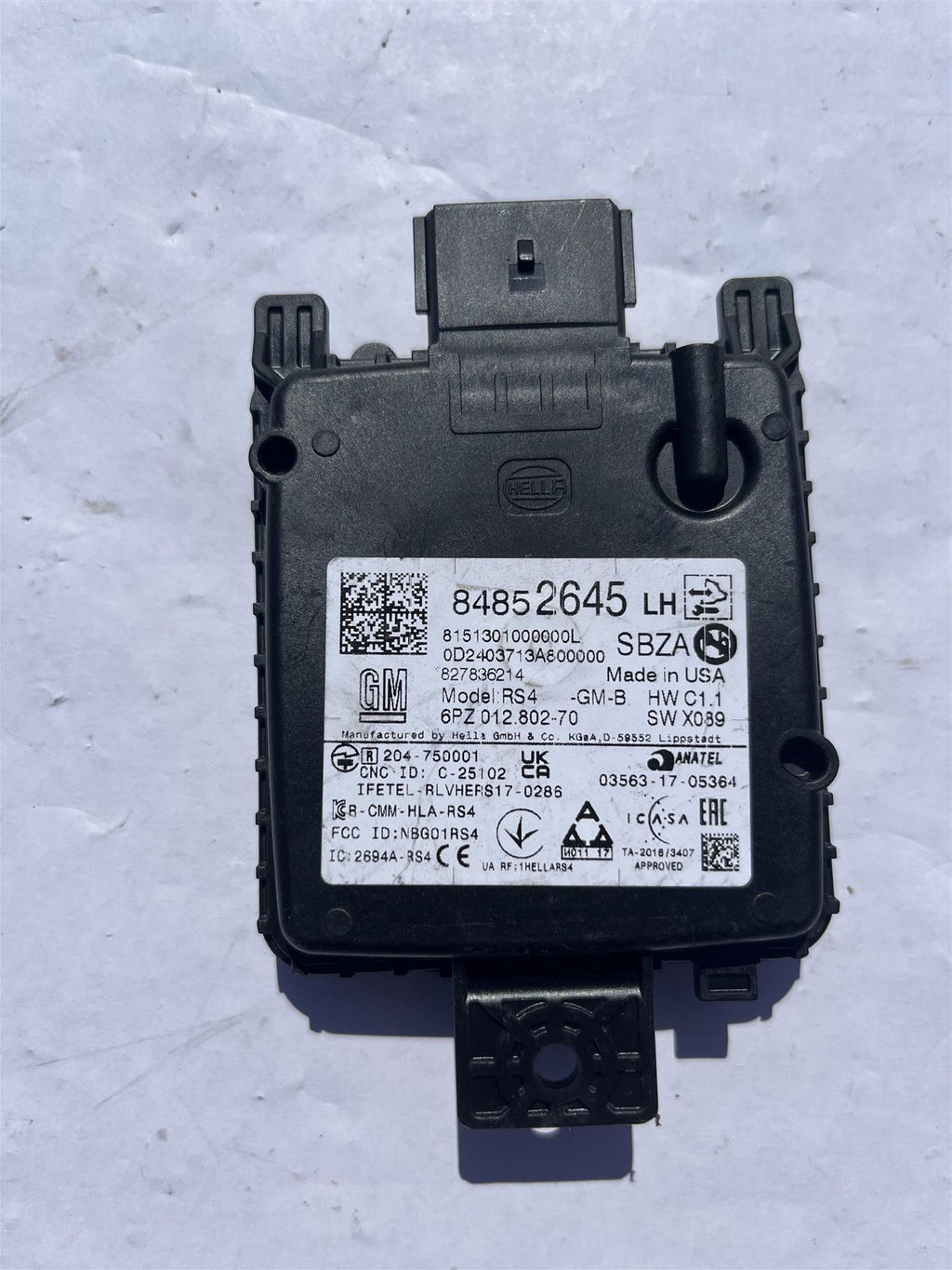 Genuine GM Driver Side Object Sensing Alert Module 84852645 OEM