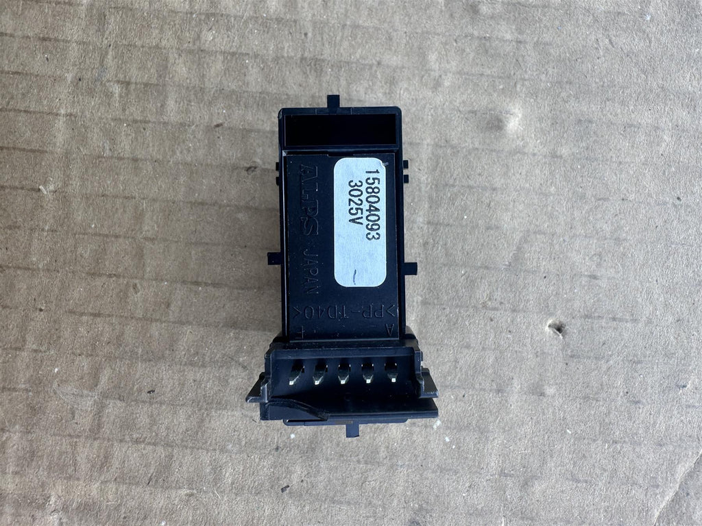 Genuine GM 15804093 Driver Door Lock Switch Ebony OEM