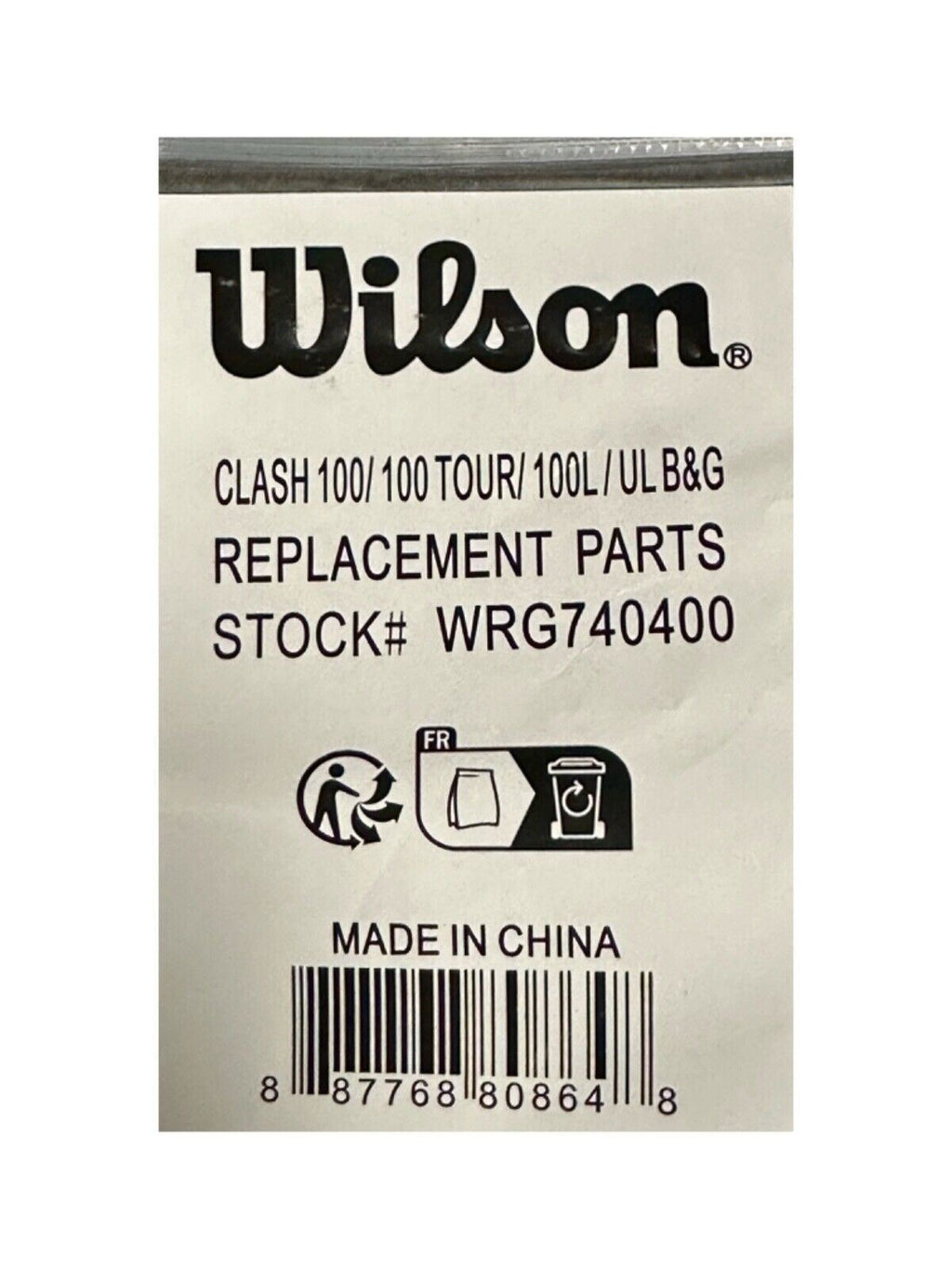 BUMPER GUARD GROMMET SET: 2019 WILSON CLASH 100/TOUR 100/100L (16X19) LOT OF 6