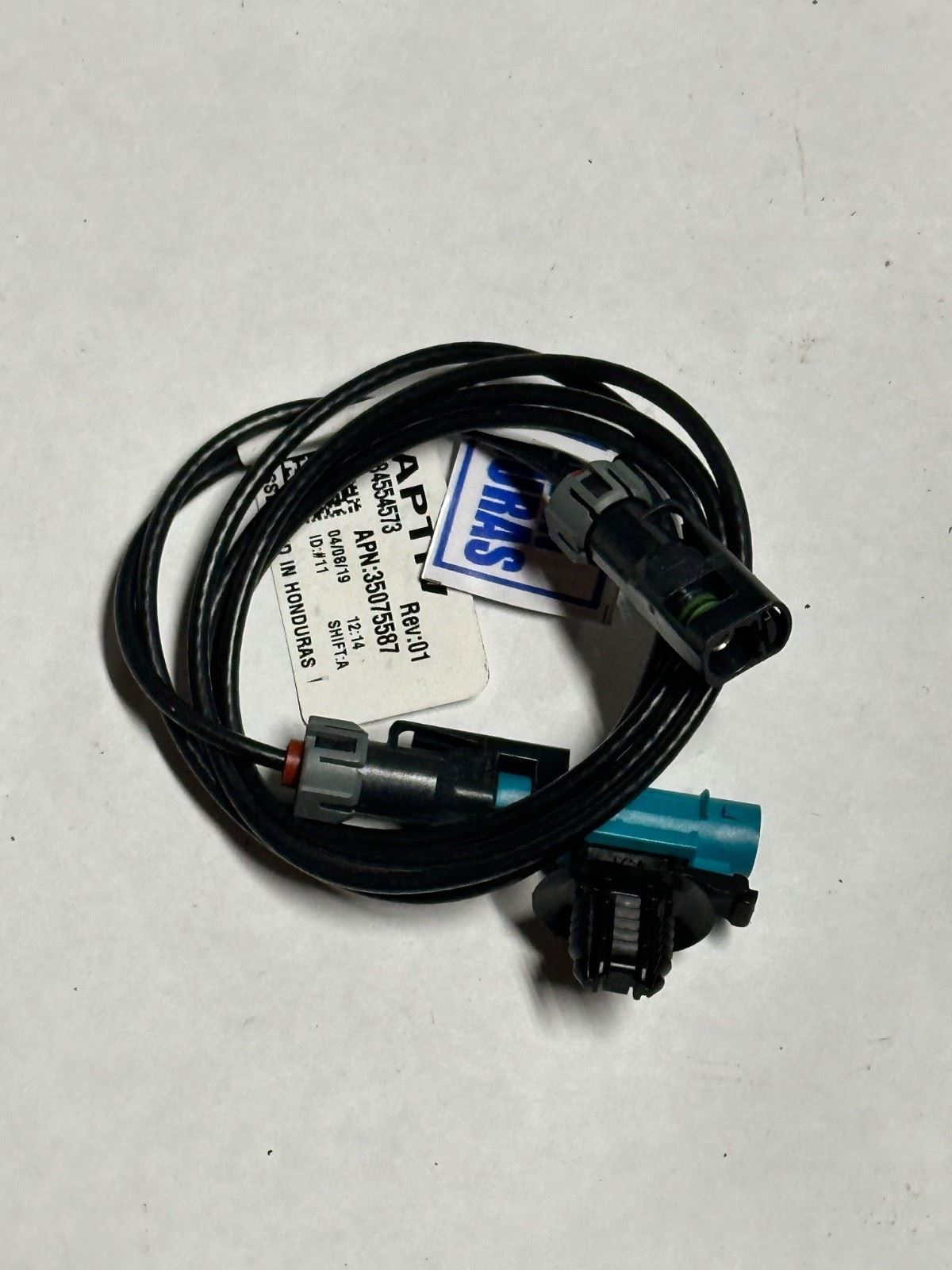 Genuine GM 84554573 Aptiv Wiring Harness Connector Pigtail for Chevy GMC Buick