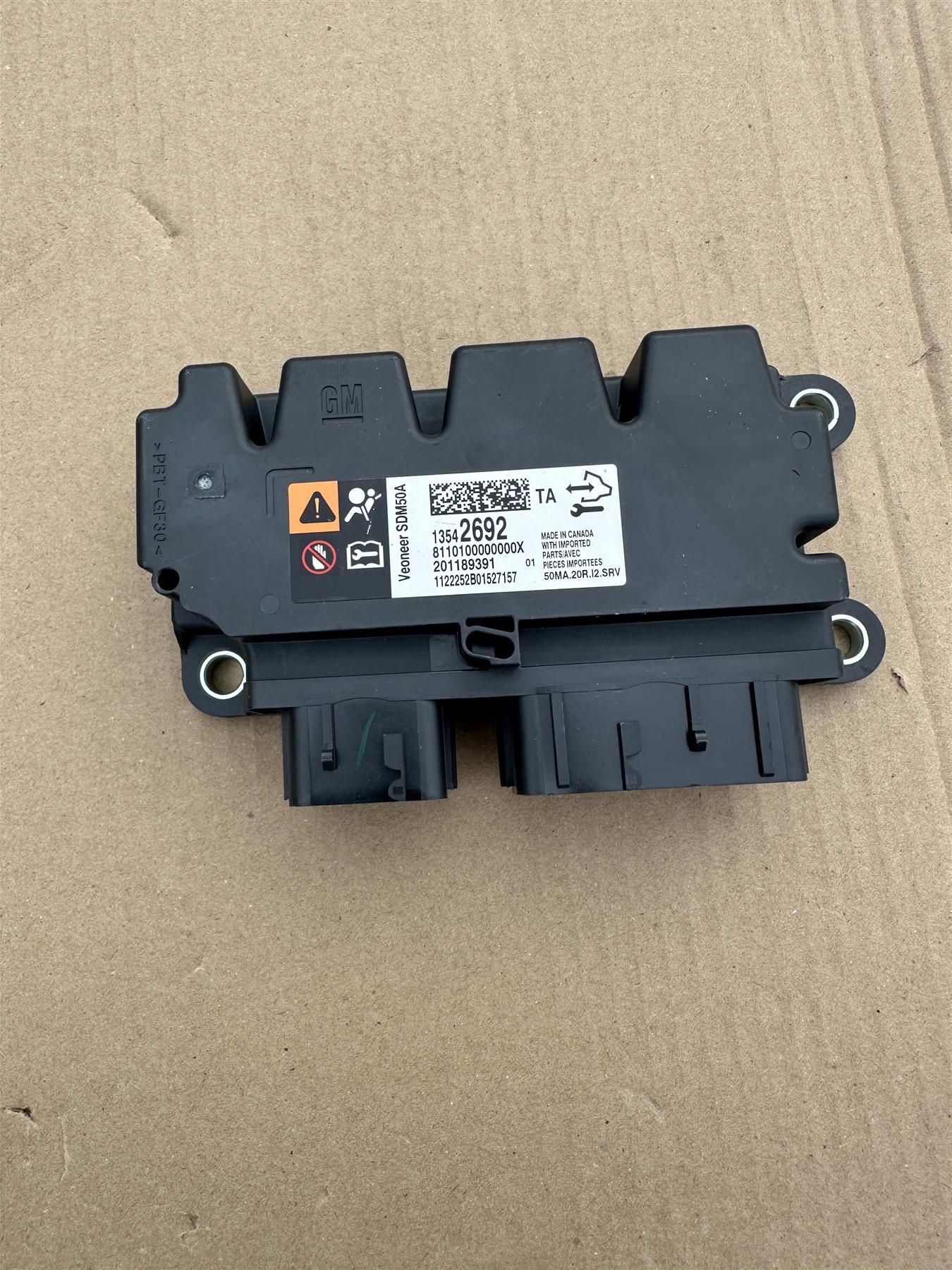 Genuine GM 13542692 Airbag SDM Diagnostic Module OEM Genuine Replacement