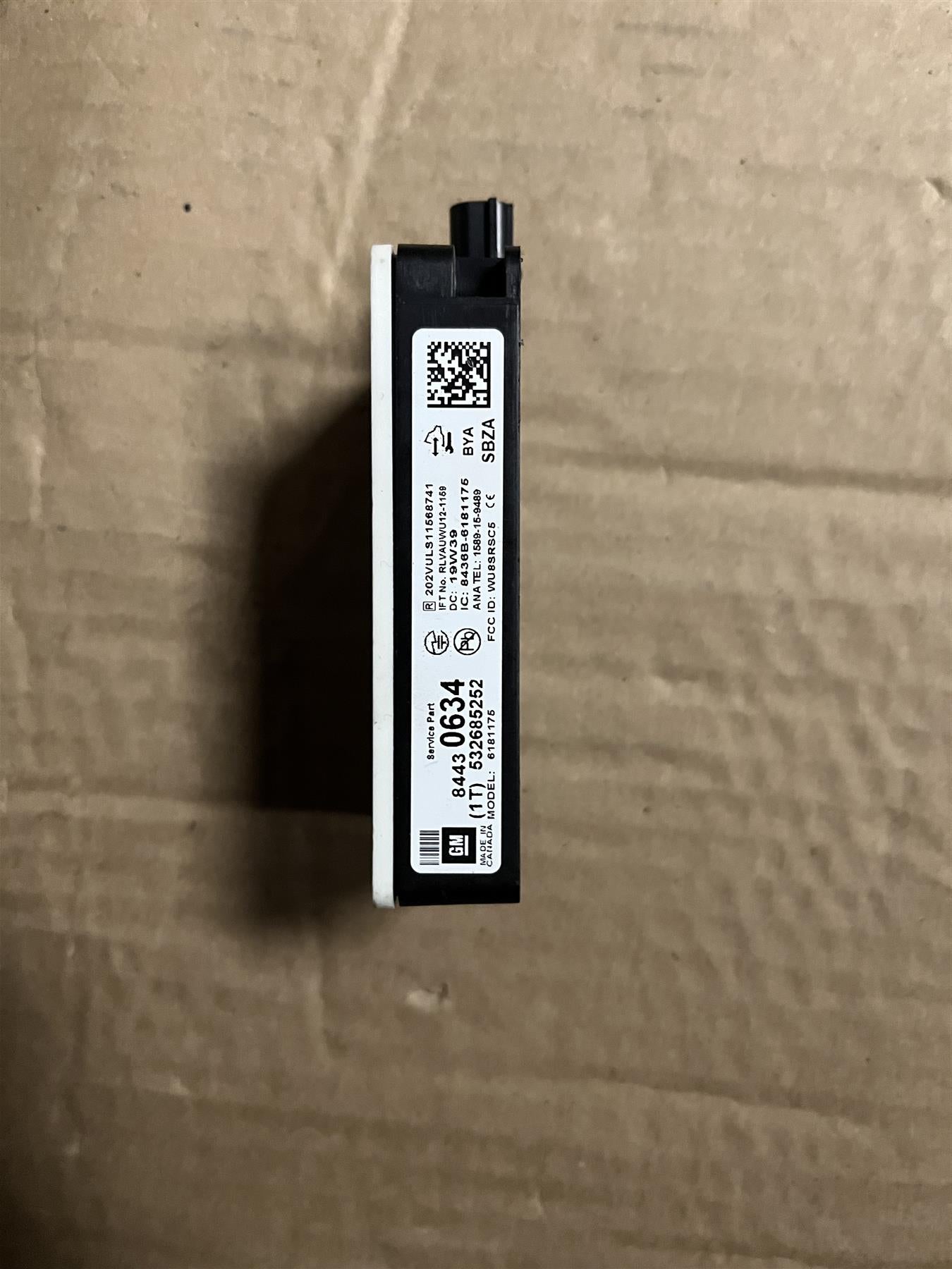 Genuine GM 84430634 Side Object Sensing Alert Module