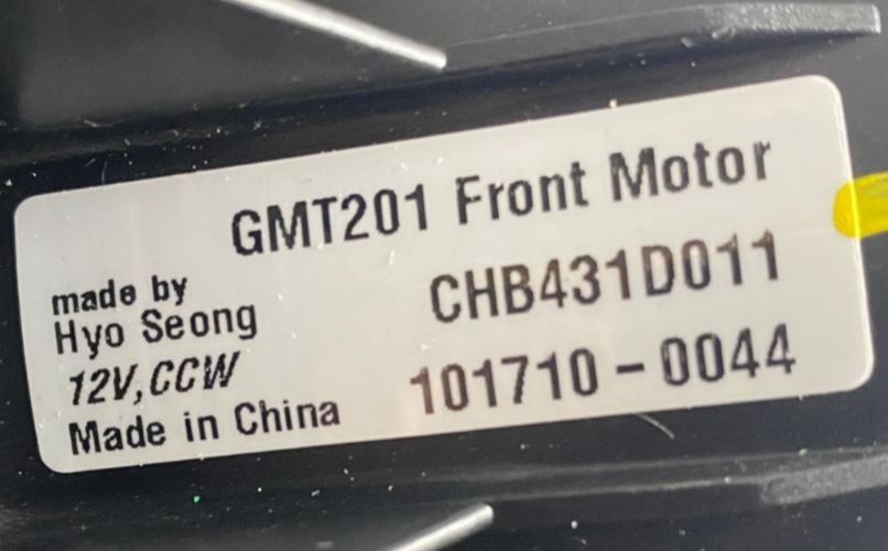 OEM | Blower Motor Front Fan Fits in GM GMT201